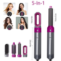 Sèche-cheveux professionnel 5-en-1 – Puissance, précision & élégance