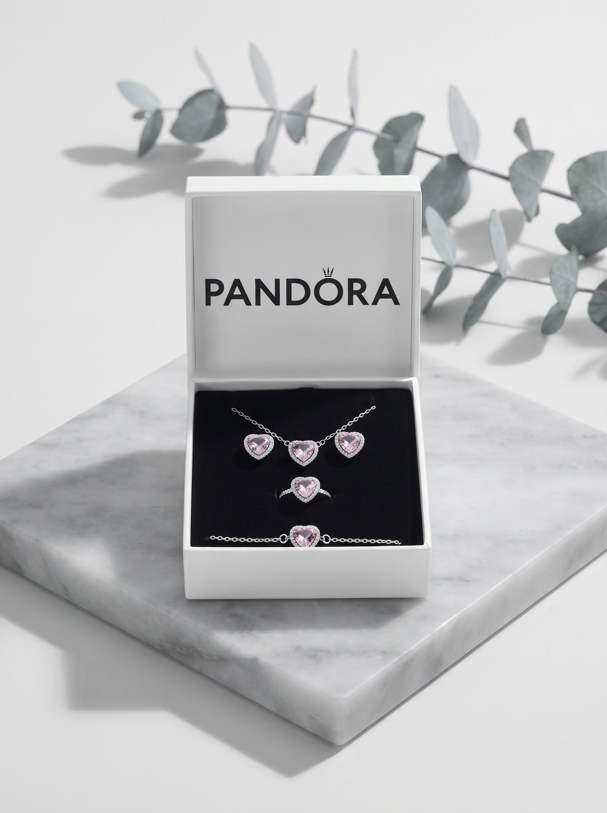 Parure Cœur Argent – Style Pandora