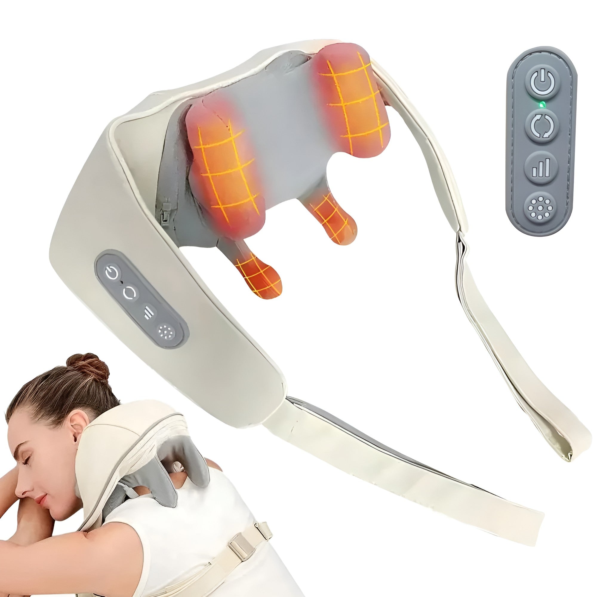 Masseur 6D sans fil – Massage & chaleur