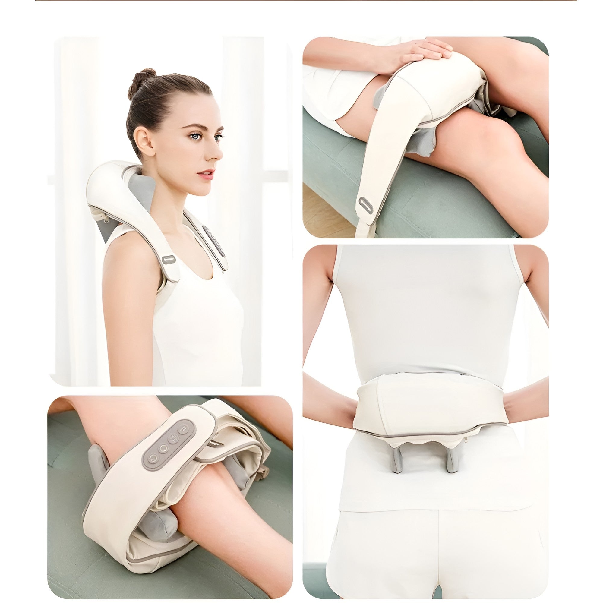 Masseur 6D sans fil – Massage & chaleur